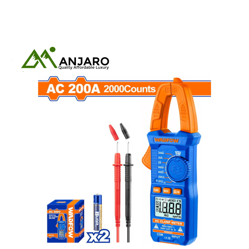 Wadfow Digital AC Clamp Meter Series — WDM6501, WDM8601 & WDM6508