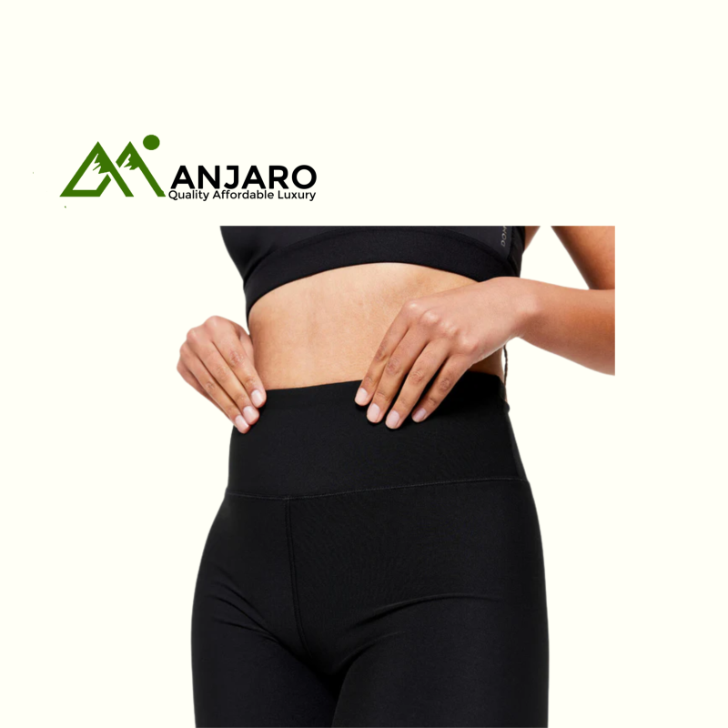Women's Fitted Fitness Cardio Shorts – Black | High-Waisted, Breathable Support for Active Movement