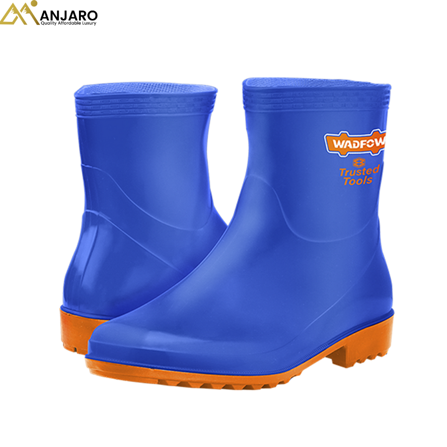 Wadfow Rain Boots – Sizes 42–45, 100% Waterproof, Virgin PVC WRB3L42 / WRB3L43 / WRB3L44 / WRB3L45