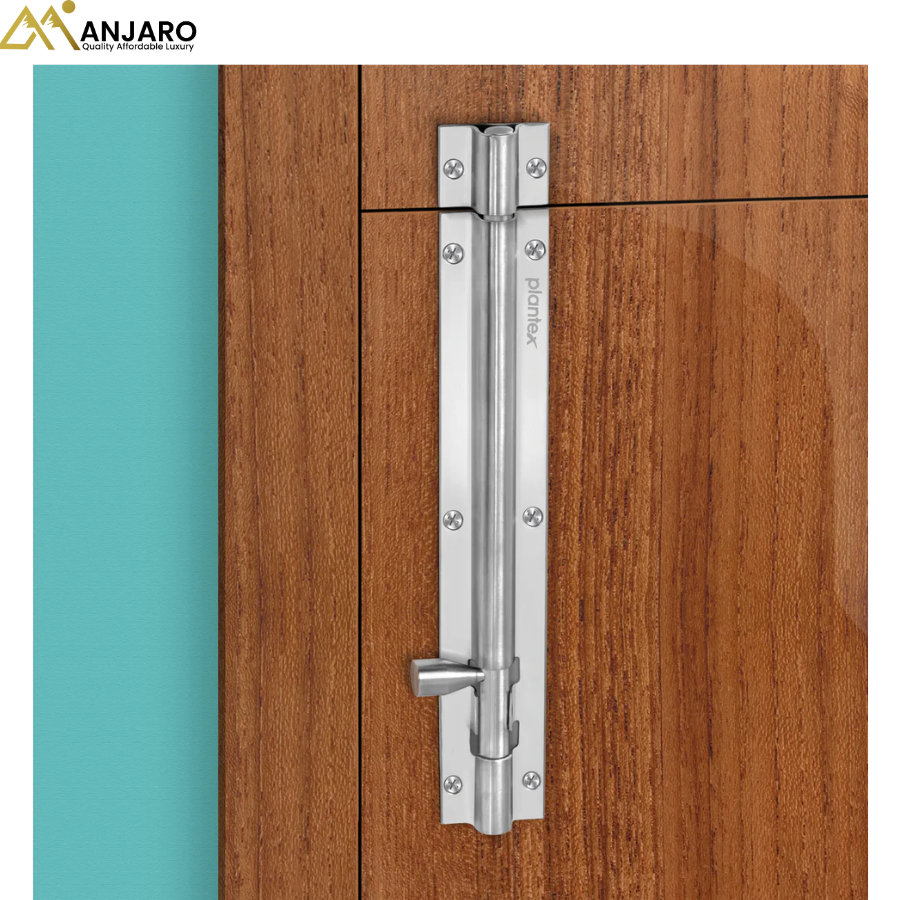 Wadfow Tower Bolts – 3", 4", 5", Steel, Galvanized, Blister Packed, 6 pcs WCX2K03, WCX2K04 & WCX2K05