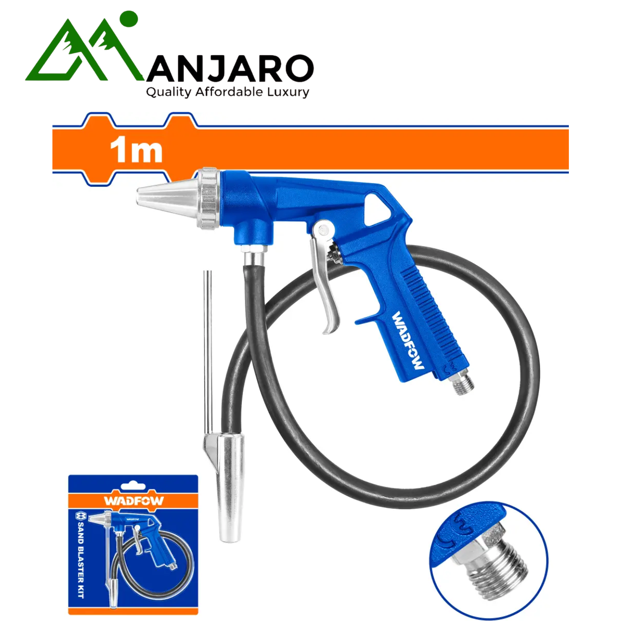 WGA1A08 Sand Blaster Kit – 3mm Nozzle