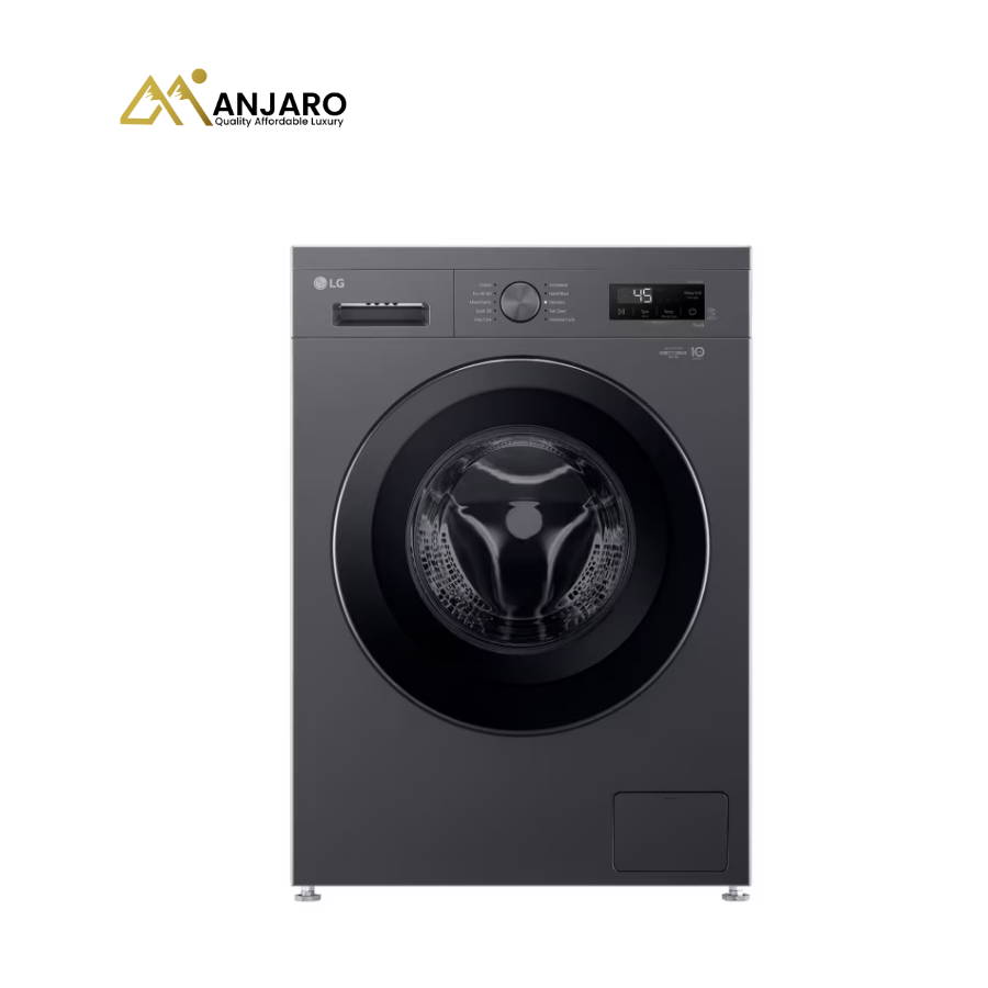 LG F2Y1TYP6J Front Load Washing Machine – 8kg / 9kg, Smart Inverter, Steam Wash & AI Fabric Care