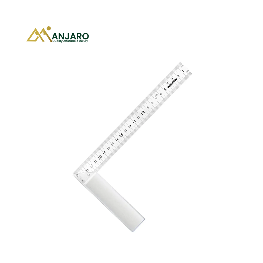 WADFOW Angle Square – 200mm Aluminum Alloy 90° Framing Square WSR2920