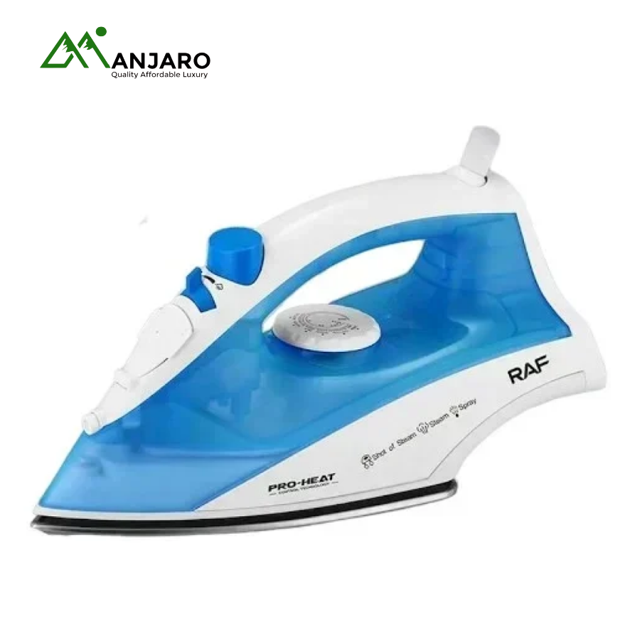RAF R.1229B Electric Steam Iron | 1200W Power | Ceramic Soleplate for Vertical Steaming