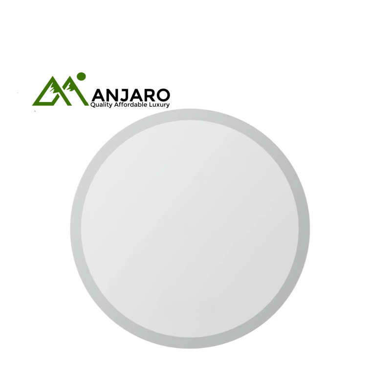 TUK LED Round Wall Mirror 8161 (60×60 cm) – Modern Circular Mirror with Built-In Light