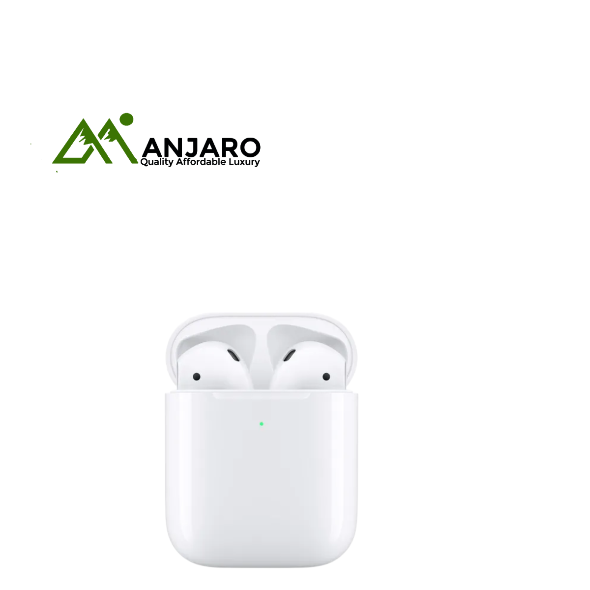 Apple AirPods Super Copy with Wireless Charging Case – Auto Pairing, Touch Control – White
