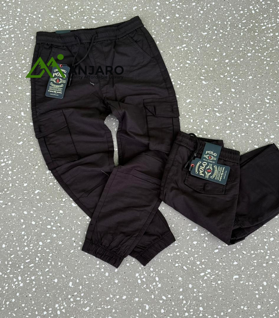 Kids Stock Joggers – Soft Cotton Blend, Comfy Fit for Everyday Play