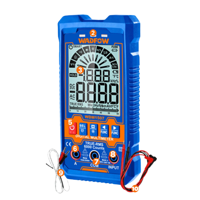 Wadfow DM1507 Digital multimeter