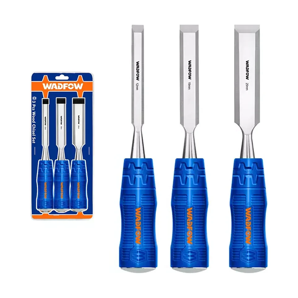 Wadfow WWC2203 3 Pcs wood chisel set