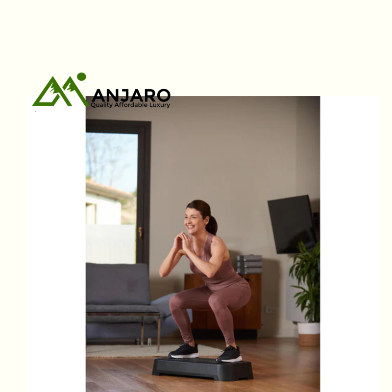 STEP100 Fitness Step Platform – Non-Slip Cardio Stepper for Home & Gym Workouts