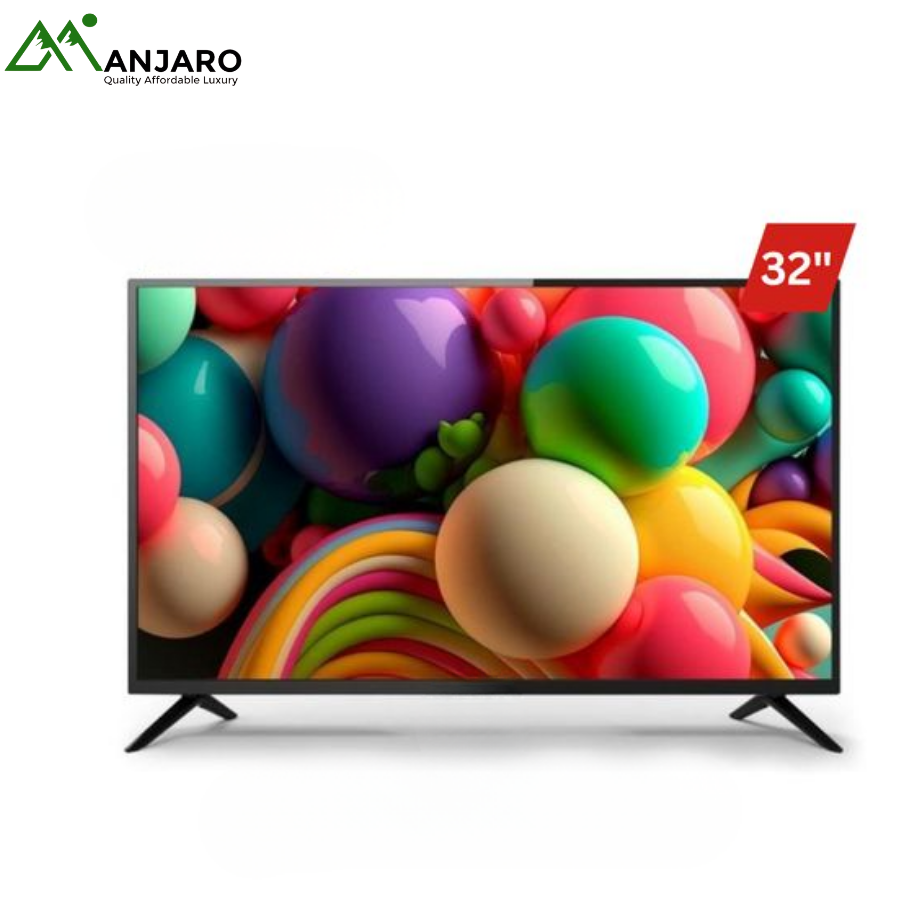 Amigool 32H10S 32-Inch Smart LED TV – Crystal Clear Display, Dual HDMI & USB Ports, Energy Efficient