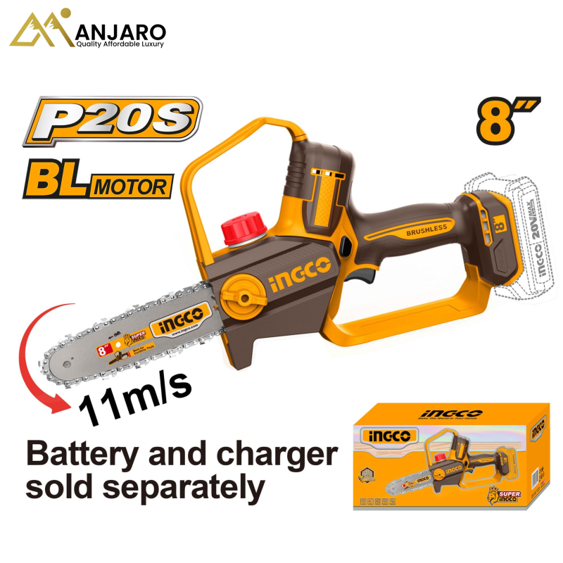 INGCO Cordless Pruner Saw – 8" (20cm)  CGSLI2088
