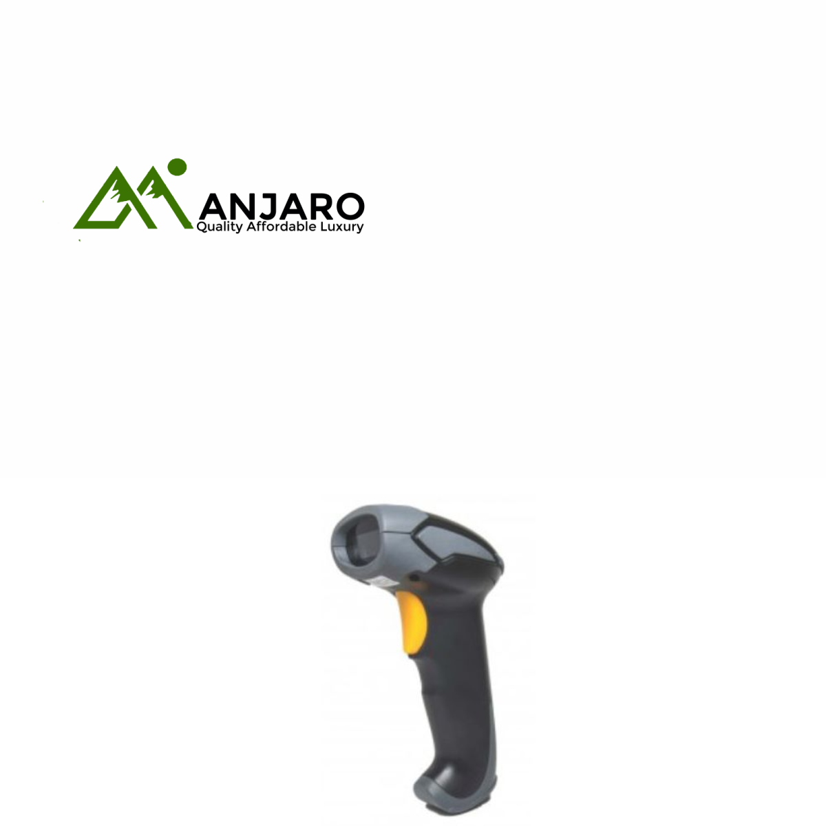 BIRCH BS-115BU Barcode Scanner – Wired 1D Laser Scanner, USB Interface, High-Speed Decoding – Black