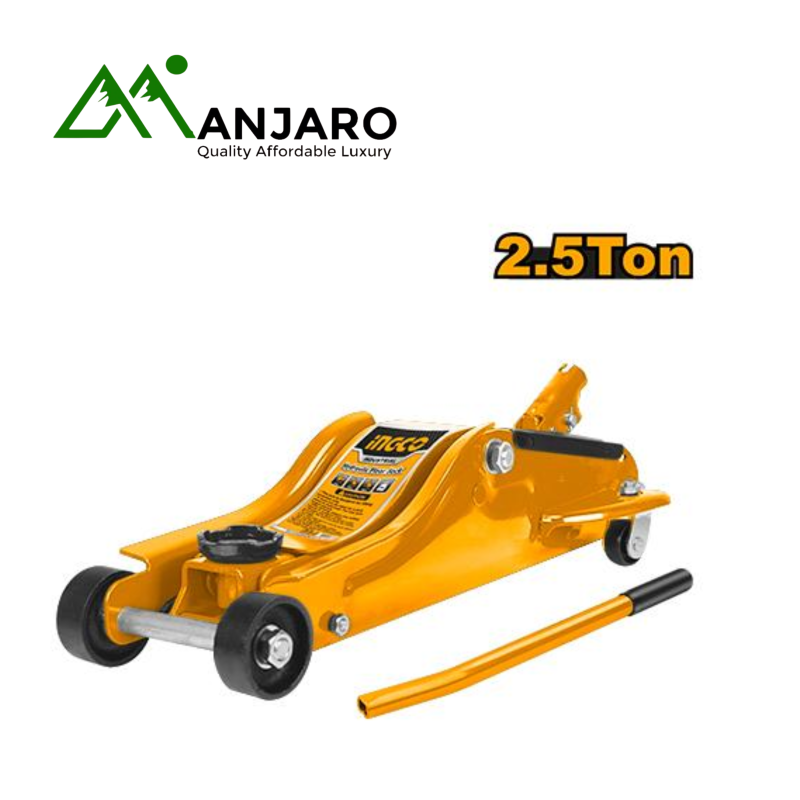 HFJ251 Hydraulic Floor Jack 2.5 Ton | Heavy-Duty Lifting Tool with 360° Rotating Handle | Manjaro, Accra, Ghana