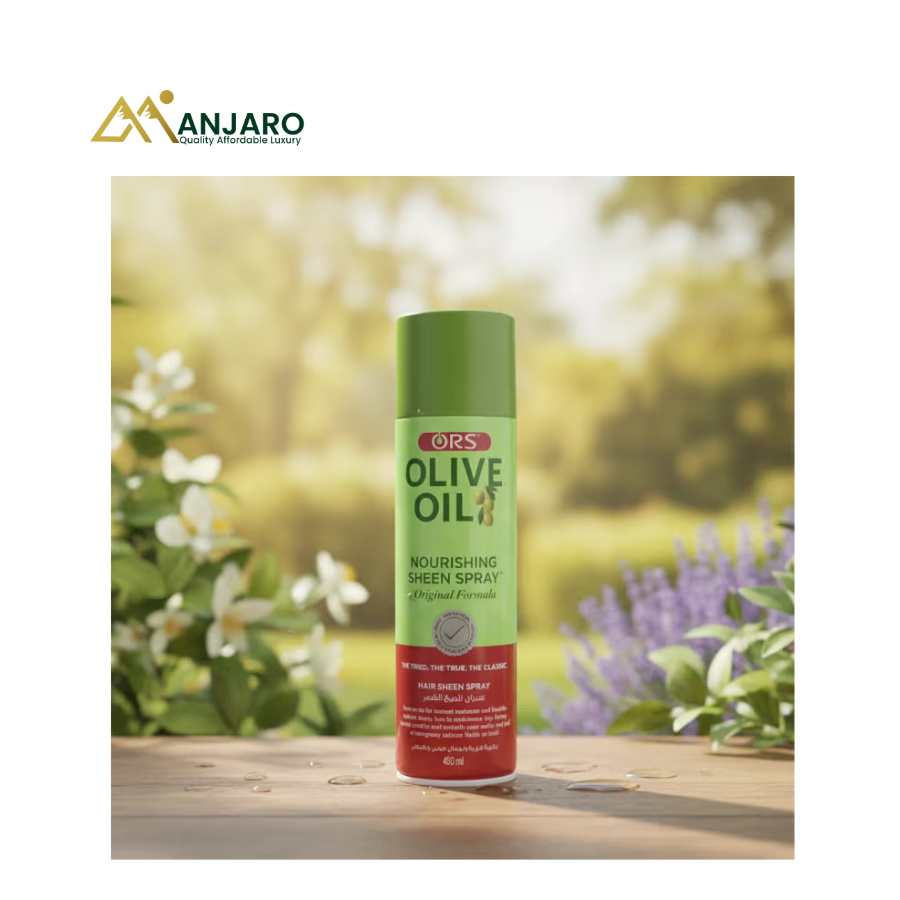 ORS Olive Oil Mousse Wrap – Lightweight Hold & Frizz Control Styling Foam