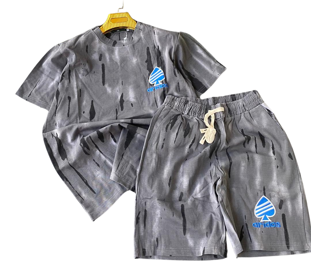 Top and Down Shorts Set – Stylish 2-Piece Casual Wear for Men, Lightweight & Breathable