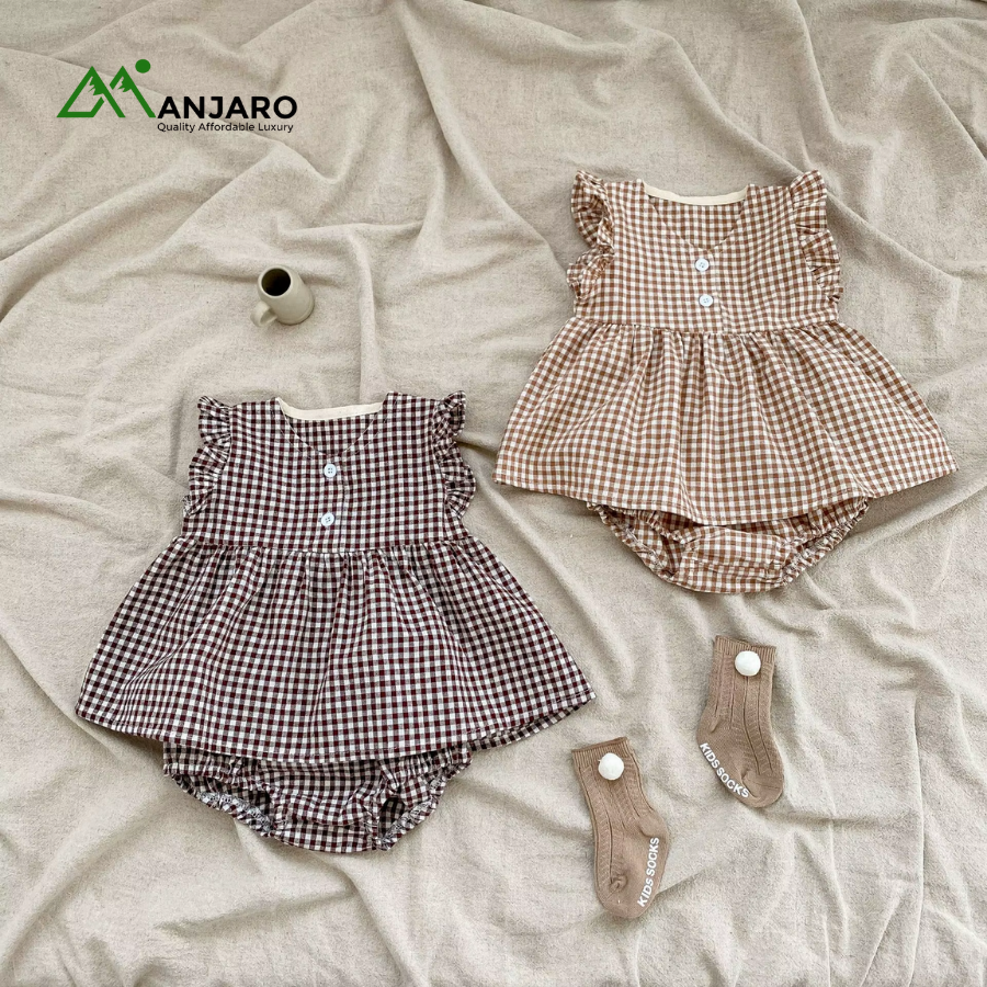 Soft, breathable knitted romper designed for comfort, movement, and all-day wear for infants and toddlers(Shipping Fee Included)
