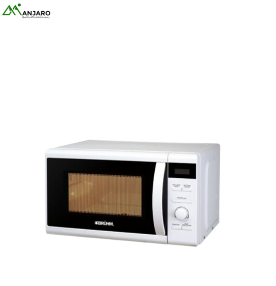 Bruhm 20L Microwave Oven with Grill Sleek Design for Efficient Cooking