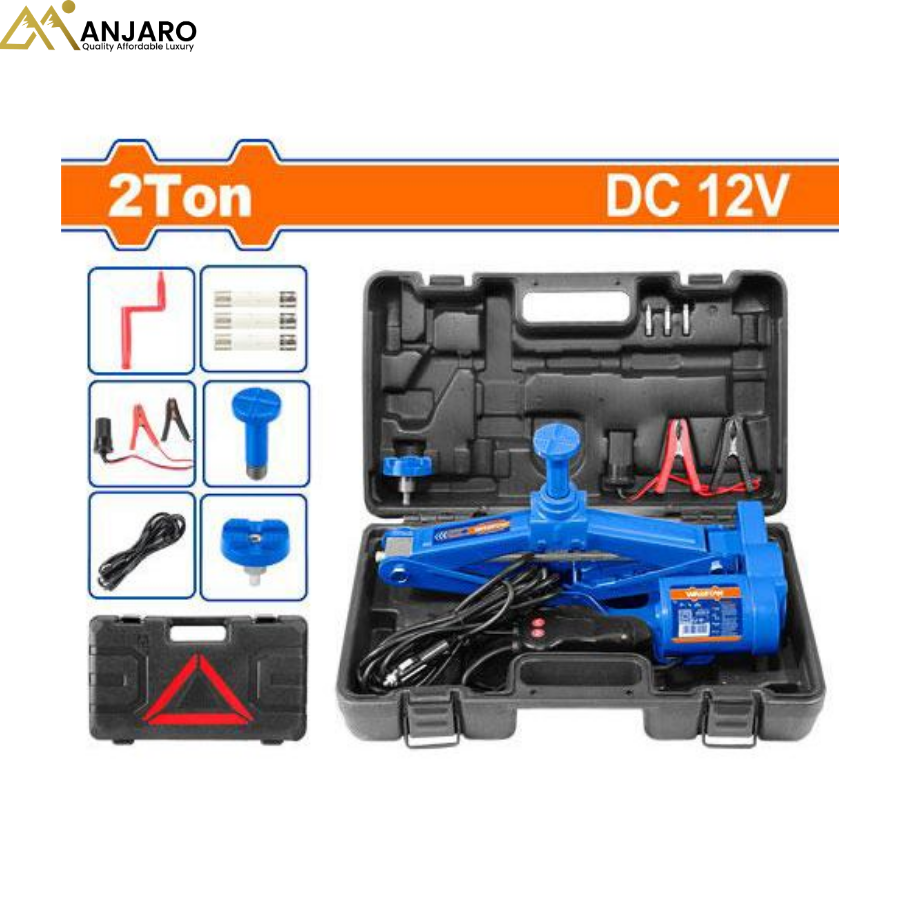 Wadfow Electric Scissor Jack – 2 Ton DC12V WHJ4D02