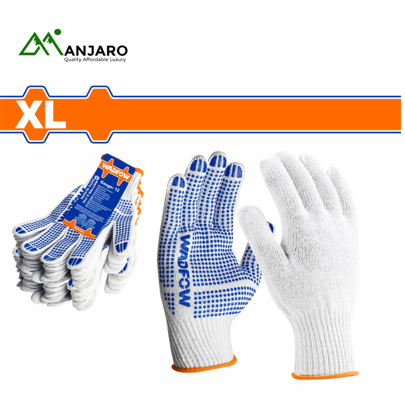 WKG1801 Knitted & PVC Dots Gloves