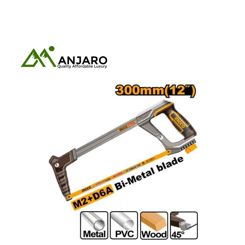 Ingco Hacksaw Frame – 300mm/12" HHF3188