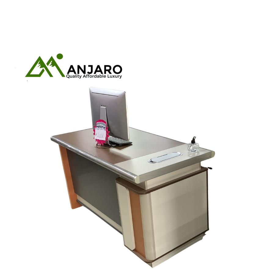 Executive Office Desk – Modern Design with Storage | Durable, Spacious & Stylish Workstation