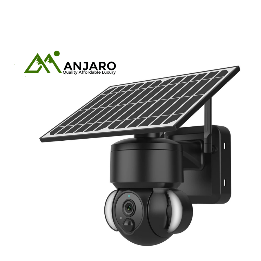 Graffiti WiFi Solar PTZ Zoom Outdoor Security Camera – 2MP, PIR, Solar Powered, Tuya App