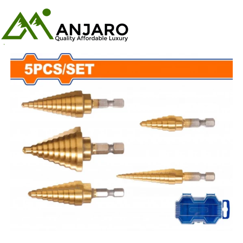 WJD3405 Step Drill Bit Set