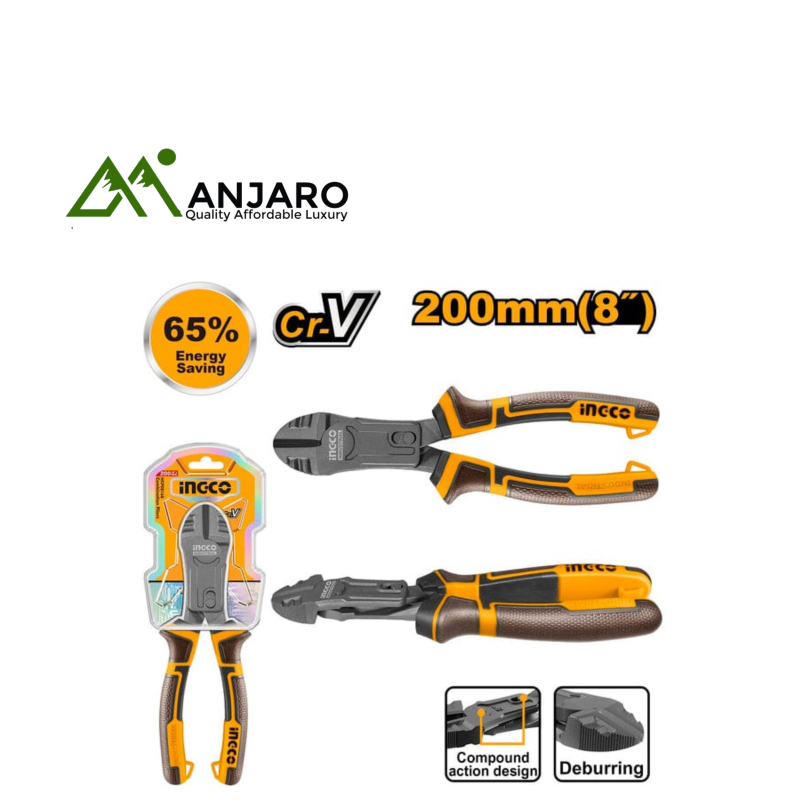 Ingco HCDCP58200 Compound actiondiagonal cutting pliers