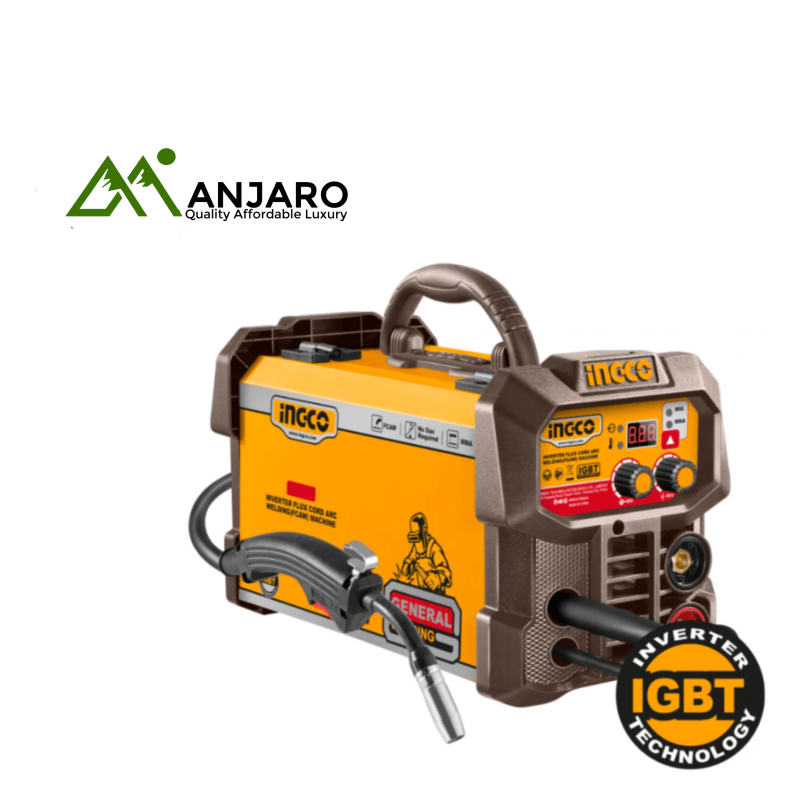 ING-FC13018 Inverter Flux-Cored Arc Welding Machine – 130A | Gasless MIG/MMA Dual Function Welder with Built-in Wire Feeder