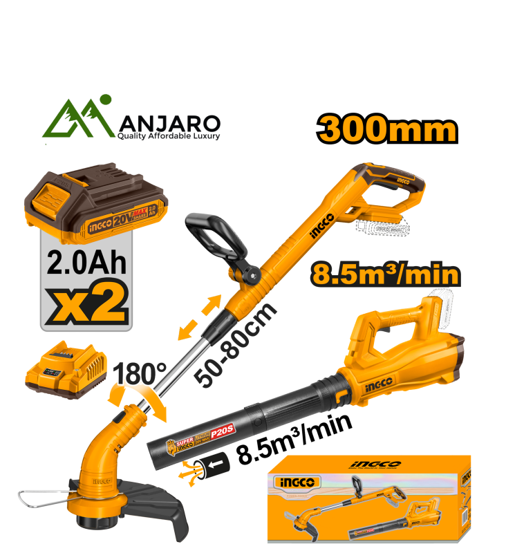 Ingco COSLI240203 Cordless 2 pcs combo kit