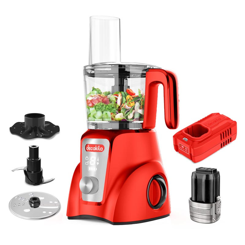 Decakila KEMG027R Cordless food processor