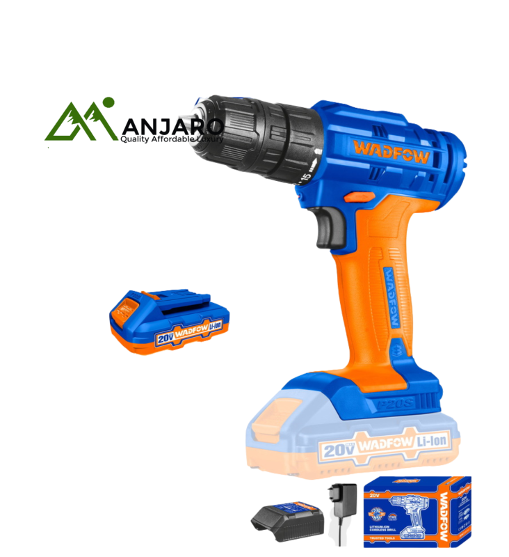 Wadfow WCDP512 Lithium-ion cordless drill