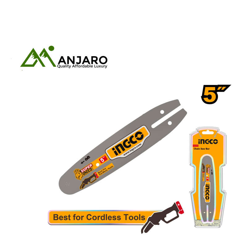 AGSB50501 5-Inch Chain Saw Bar – Durable Replacement Guide Bar for CGSLI2058/CGSLI20581/UCGSLI20581