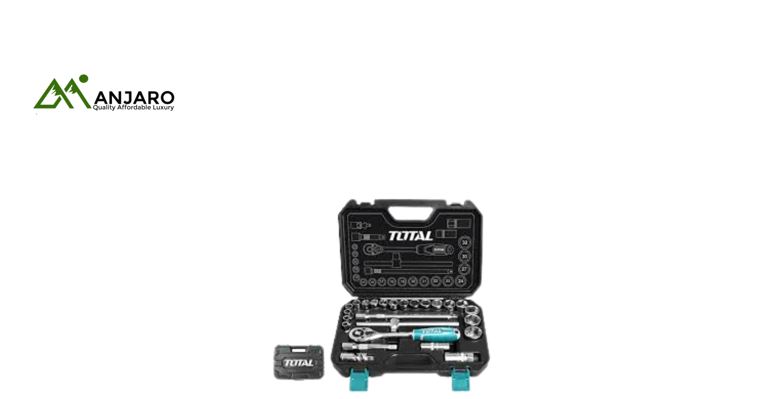 Total THT121251 25 Pcs 1/2" socket set