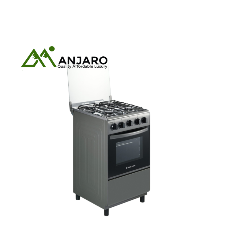 TAMASHI Gas Cooker NG6640G – 4 Burners | Sleek Stainless Design with Even Flame Control