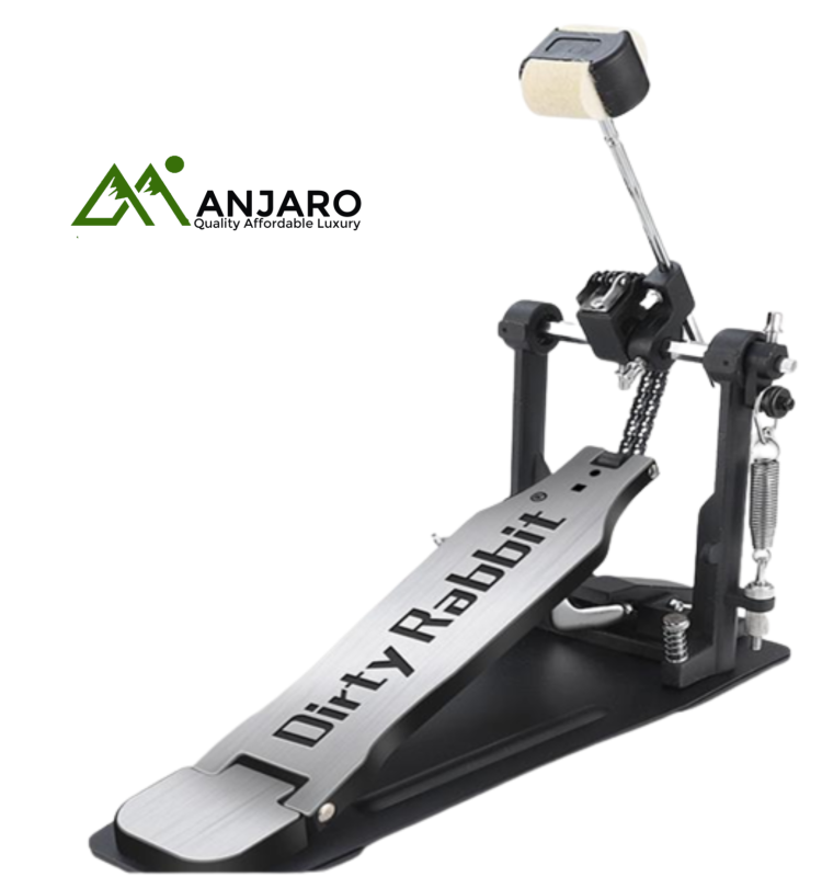 DRP-200 Drum Pedal – Zinc-Aluminum Alloy Build, 4.0kg, For Drum Kit & Electric Drum