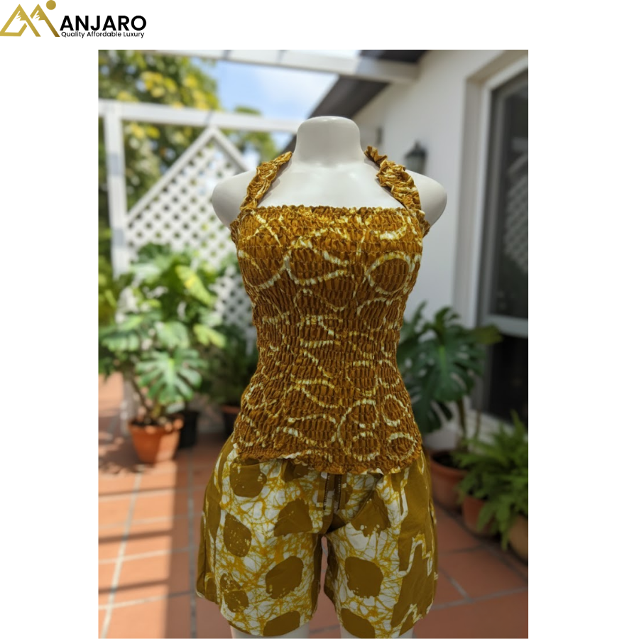 Halter Top & Shorts Set – One Size