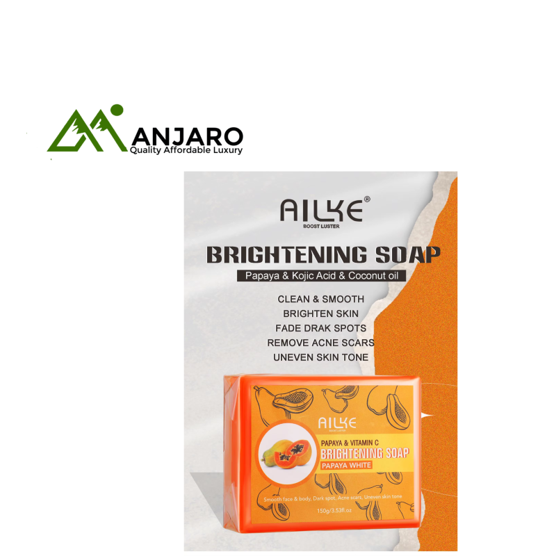 AILKE Kojic Acid & Papaya Whitening Soap