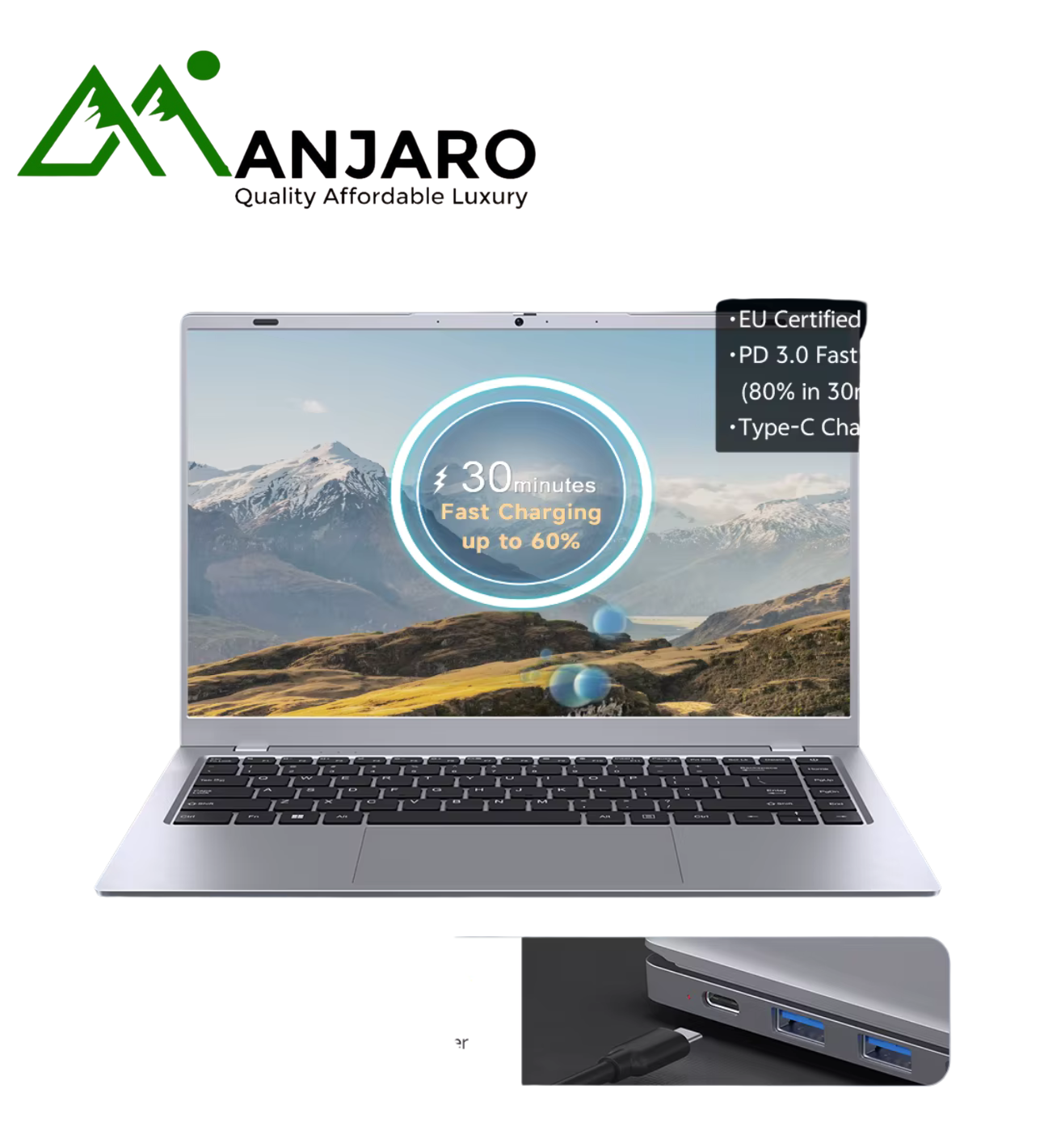 15.6" Intel Pentium Gold 6500Y Business Laptop (Shipping fee included)