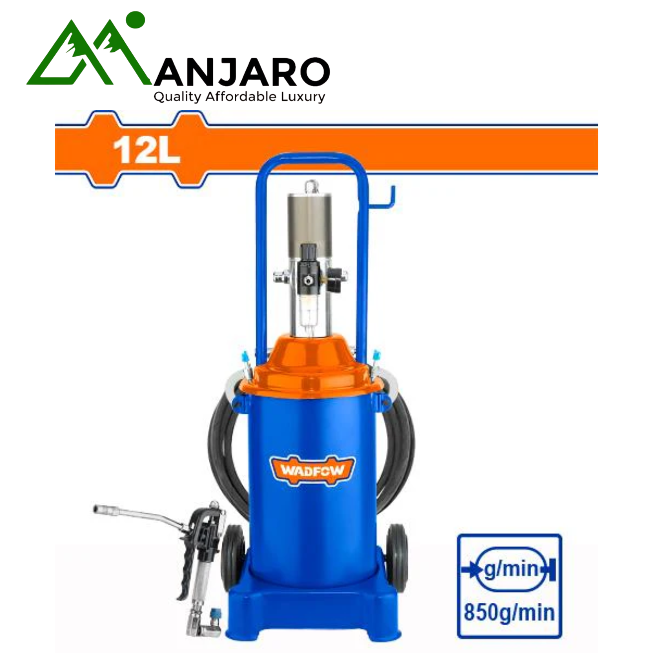 WAL1A12 12L Air Grease Lubricator