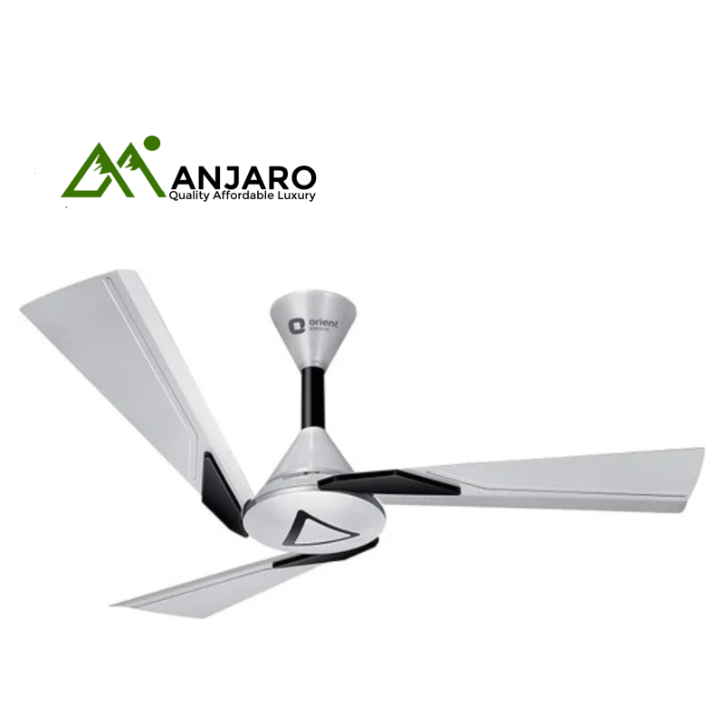 ORIENT 48" Orina Ceiling Fan – Pearl White Black