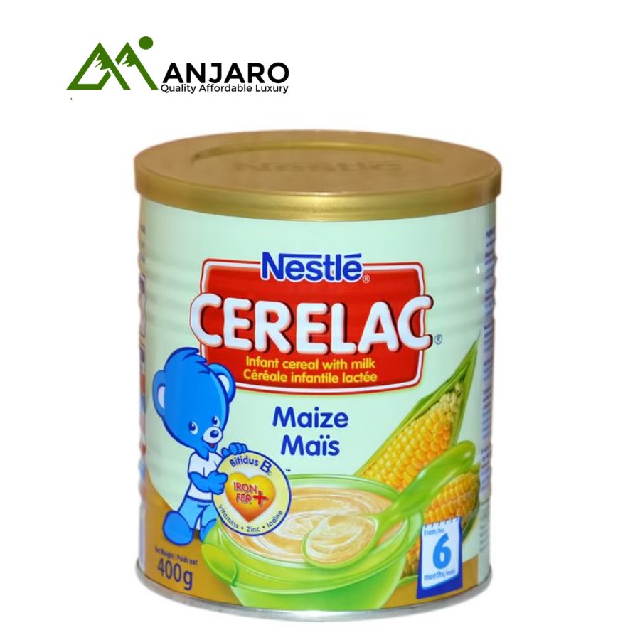 Cerelac Maize Baby Cereal – 400g | Nutritious, Easy-to-Digest Infant Cereal