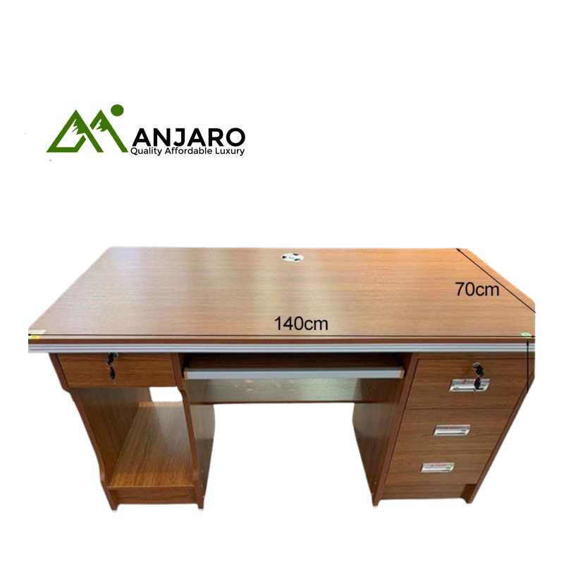 Office Table 036 – Modern Executive Work Desk with Storage Drawers