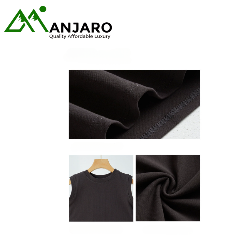 Round Neck Pure Cotton Sleeveless Top for Women (Shipping fee Included)