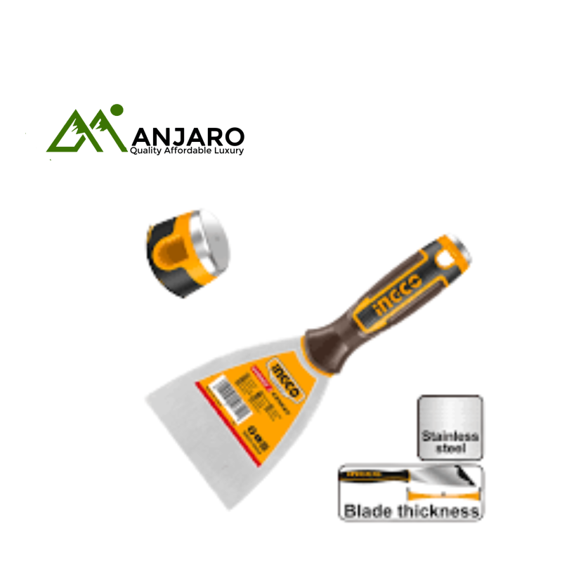 Putty Trowels – Stainless Steel, Fine Polished Blades for Smooth Finishing HPUT08040 & HPUT08080