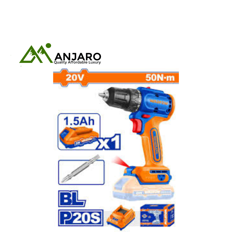 Wadfow Brushless Cordless Drill WCDP5521