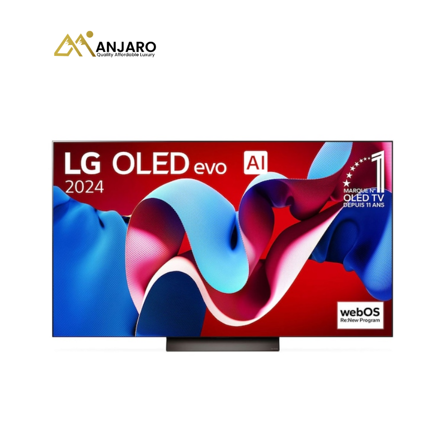 LG OLED77C46LA 77" OLED evo 4K Smart TV – α9 AI Processor, Dolby Vision IQ, Cinema-Grade Display & Ultra Large Screen