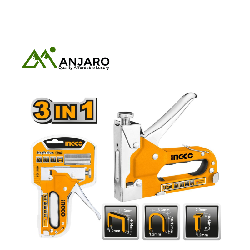 Ingco 3-in-1 Staple Gun  HSG1405