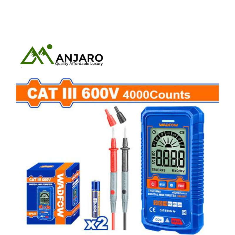 Wadfow Digital multimeter 4000 Counts WDM1503